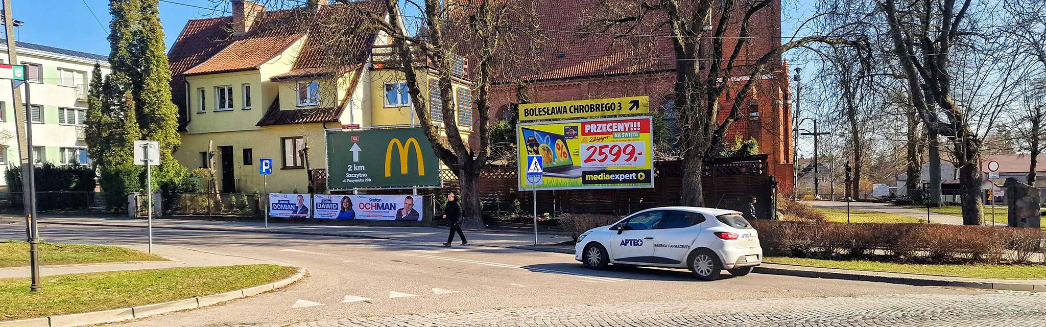 billboard w mieście